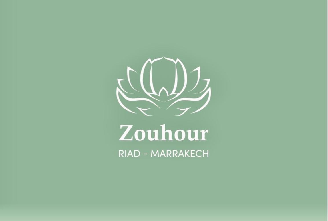 Riad Zouhour Marrakesh Exterior foto